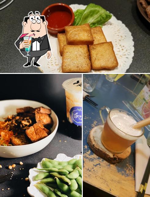 Take a look at the photo depicting drink and food at Lys Tea