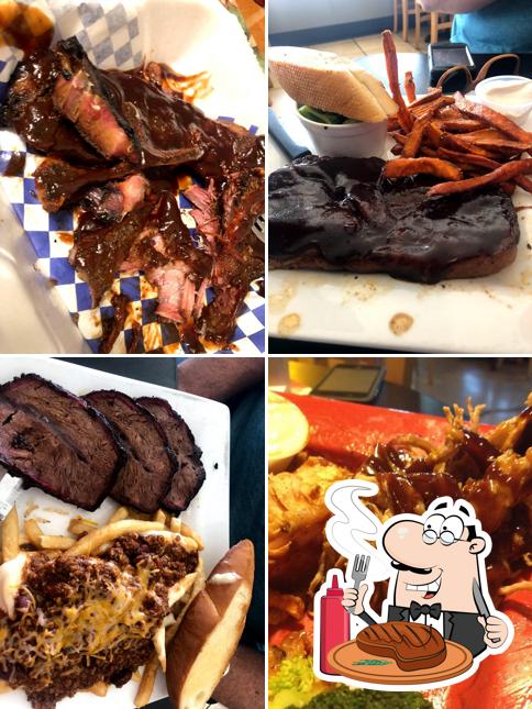 Get meat meals at Bully's Smokehouse