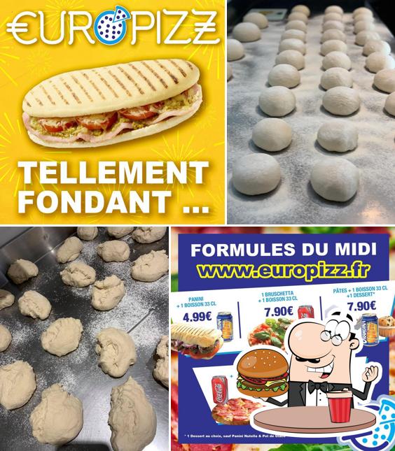 Commandez un hamburger à Europizz