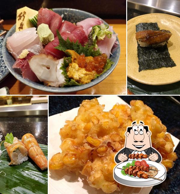 Meals at Shin-Zushi 新寿司
