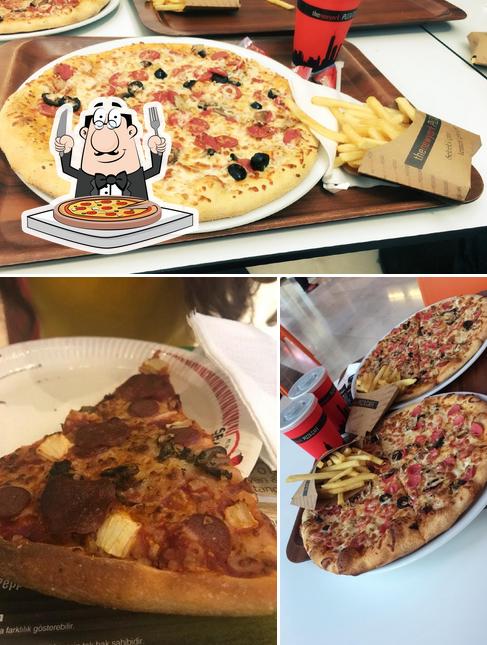 Попробуйте пиццу в "Thenewyork Pizza&Cafe"