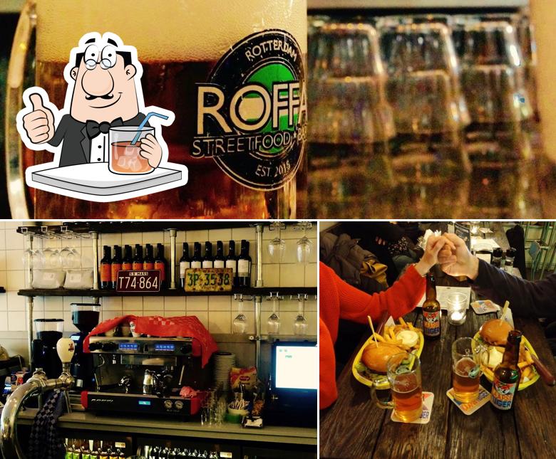 Among various things one can find drink and exterior at Roffa Streetfoodbar