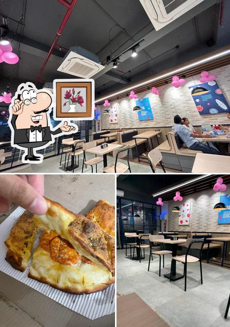 The interior of Domino's Pizza - Model Town