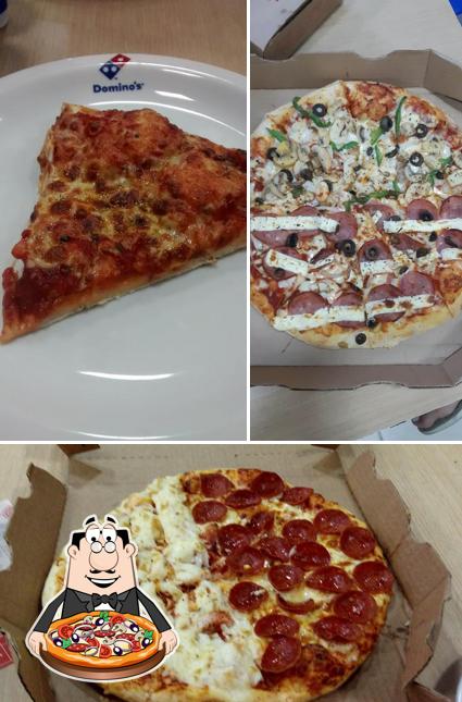 Experimente pizza no Domino's Pizza