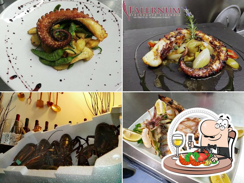 Get seafood at FALERNUM ristorante - pizzeria