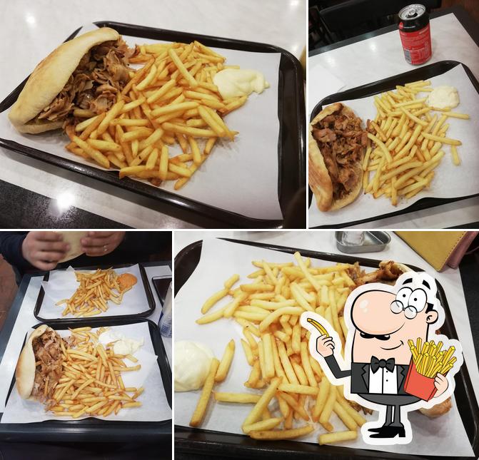 A Quart Diner vous pouvez prendre des frites, des pommes frites