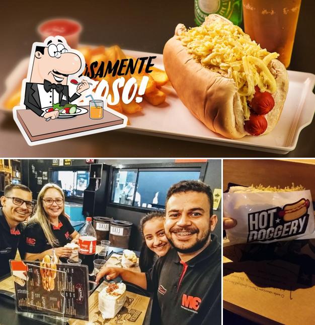 Platos en Hot Doggery