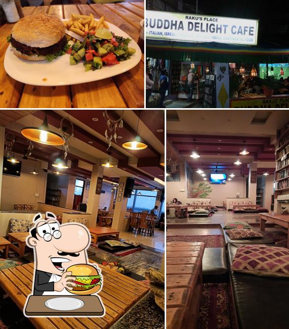 Try out a burger at Rakus Place Hotel,Cafe & bar