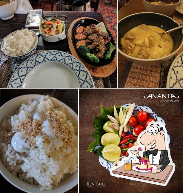 Ananta Thai Food Pub provides a selection of desserts