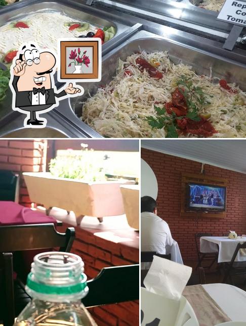 Entre diferentes coisas, interior e comida podem ser encontrados a Restaurante Mania