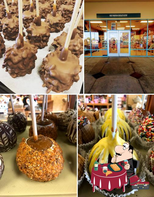 Rocky Mountain Chocolate Factory provides a variety of desserts