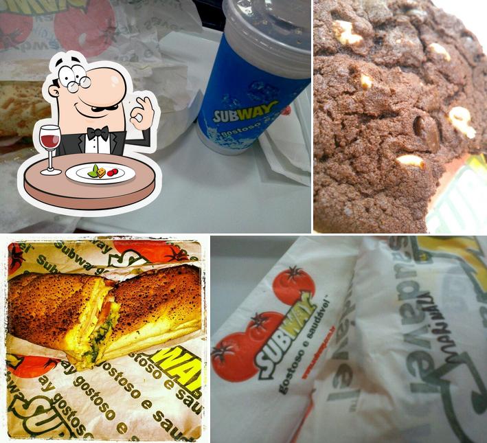 Comida em Subway