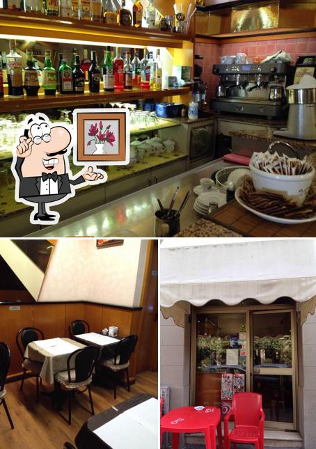 Tra le varie cose da Piccolo Bar Gran Caffé si possono trovare la interni e bancone da bar