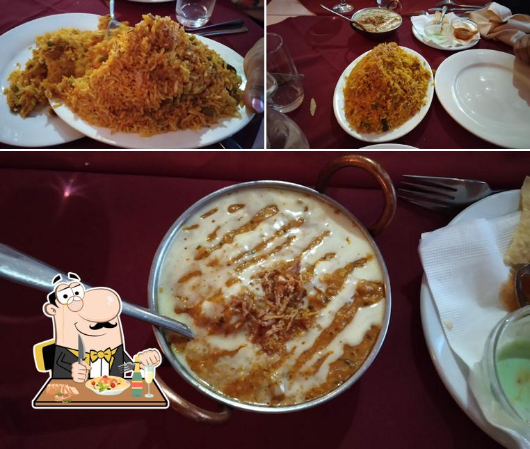 Food at Mahan Indian Restaurant