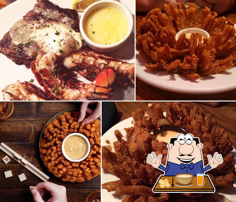 Food at Outback Steakhouse