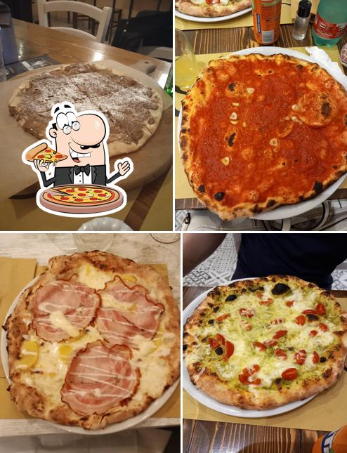 Prenditi tra le molte varianti di pizza