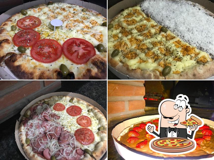 Escolha pizza no PIZZARIA SANDRINHA