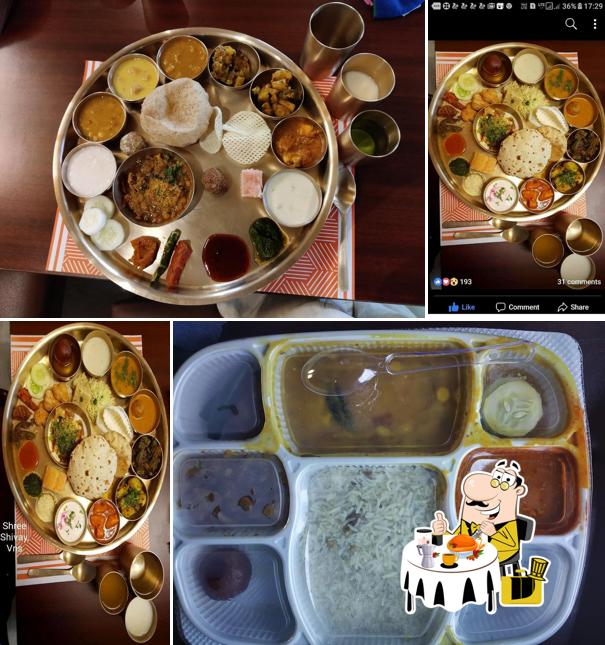 Food at Shree Shivay Thali Dining Varanasi