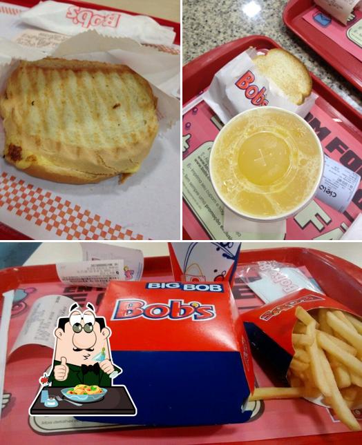 Comida em Bob's Burger - Aeroporto Internacional de Cumbica