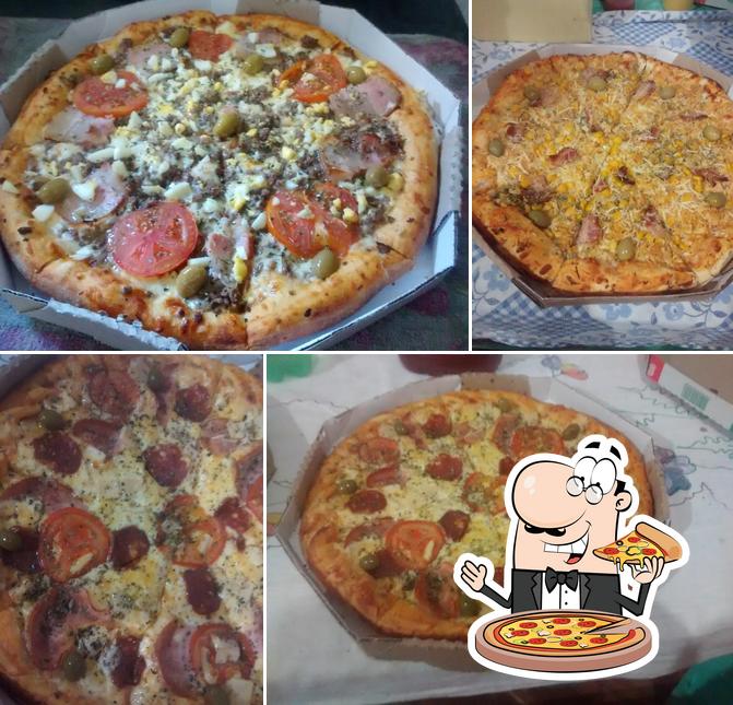 Experimente diferentes variedades de pizza