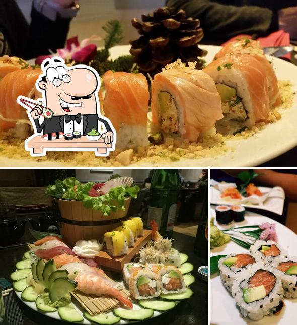 Prenditi le varie opzioni di sushi