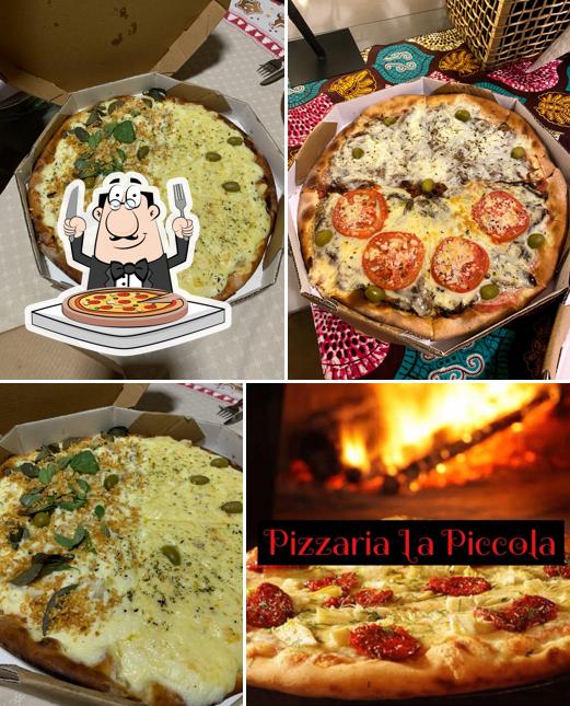 No Pizzaria LÁ PICCOLA I Pizzaria em Mirandópolis I, você pode conseguir pizza