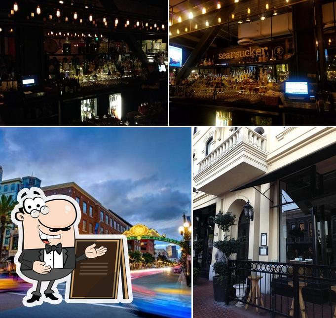 Mira las fotos que hay de exterior y barra de bar en Searsucker San Diego