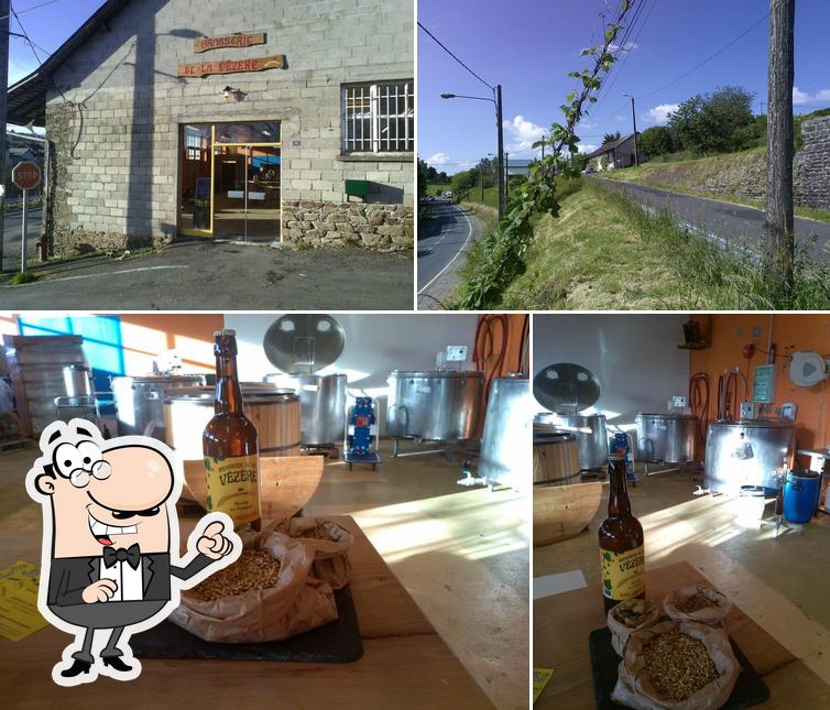 Jetez un coup d’oeil à la photo affichant la extérieur et boire concernant Brasserie de la Vézère