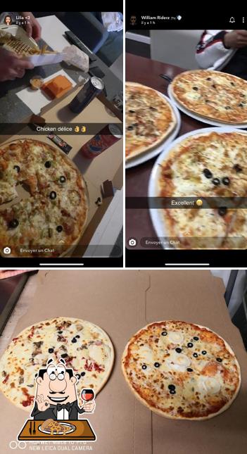 Choisissez des pizzas à Chicken Delice