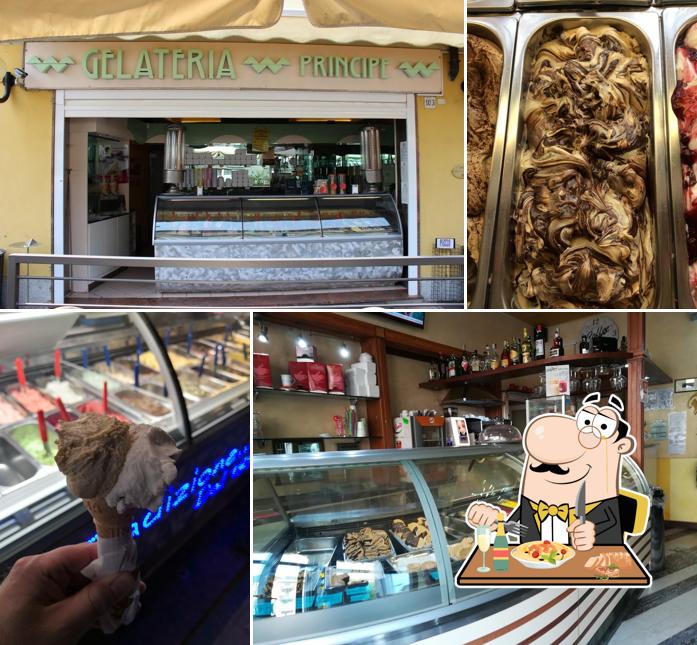 Cibo al Gelateria Principe