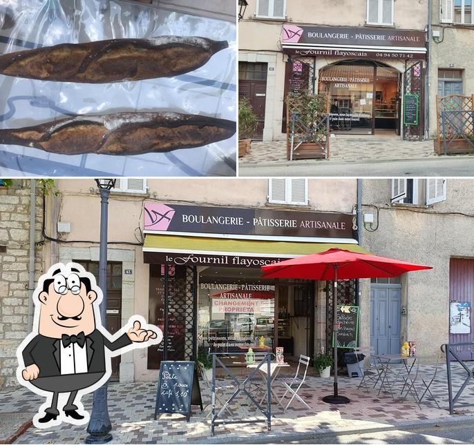 Vérifiez la photo représentant la intérieur et poisson concernant Le Fournil Flayoscais