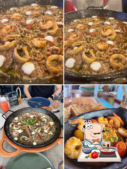 Paella em Moendo Na Laje