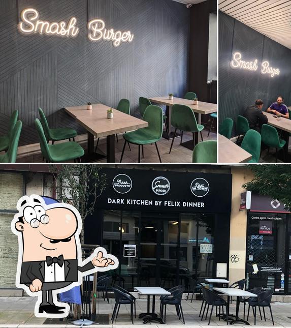 L'intérieur de Smash Burger - GNB