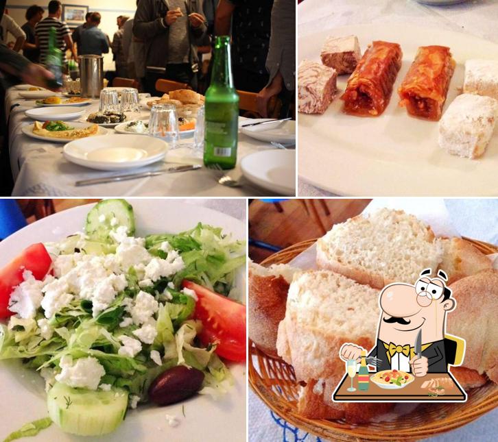 Comida en White Village Greek Tavern
