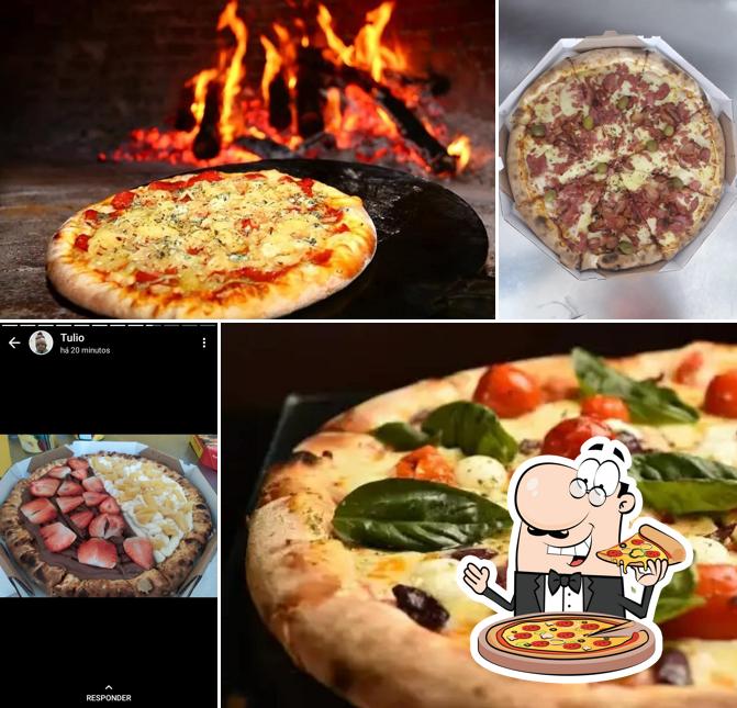 Consiga pizza no Lines Pizzaria