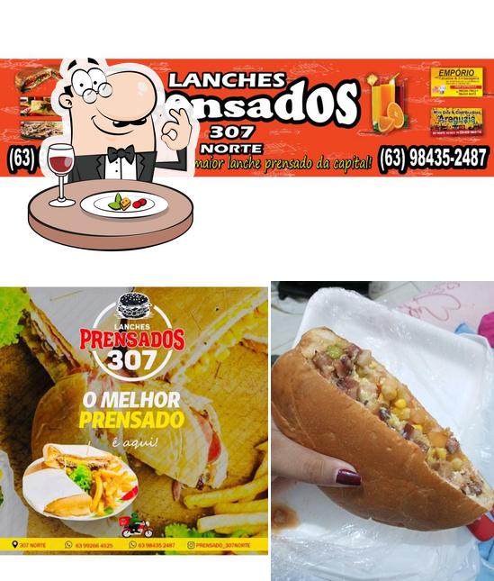 Comida em Hamburgueria Prensados 307