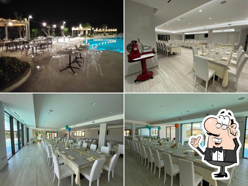 Gli interni di Resort Terramare Ristorante Pizzeria Sala Ricevimenti