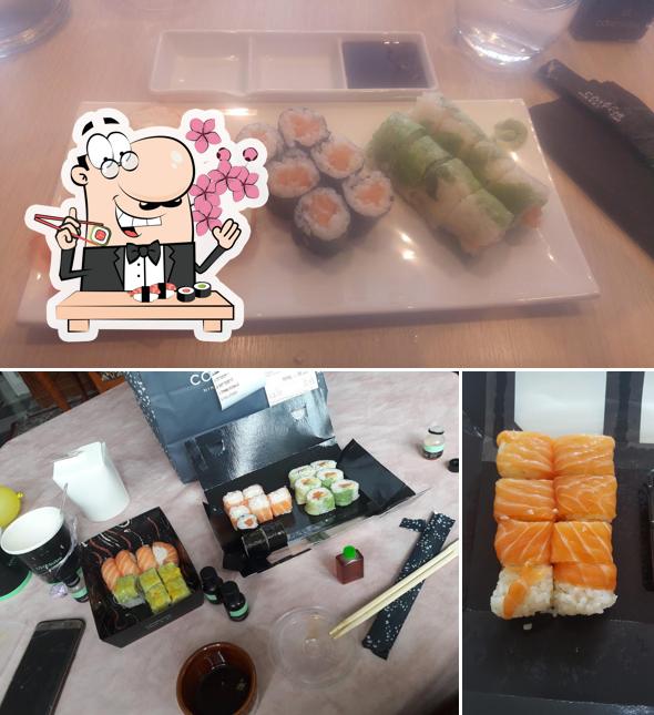 Les sushi sont disponibles à Côté Sushi La Varenne