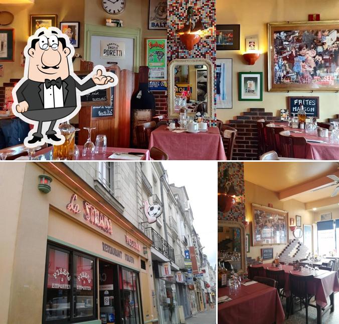 L'intérieur de Pizzeria la Strada Sarl