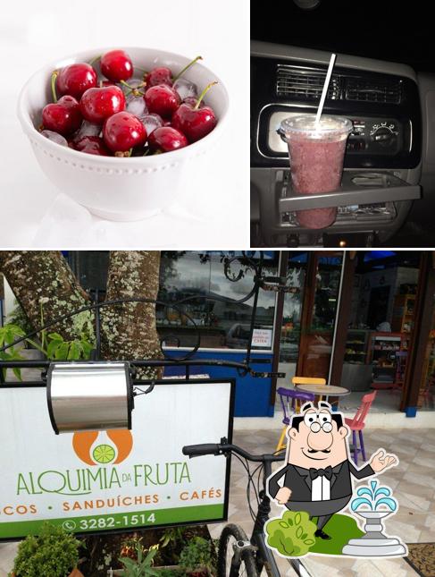 O exterior do Alquimia da Fruta