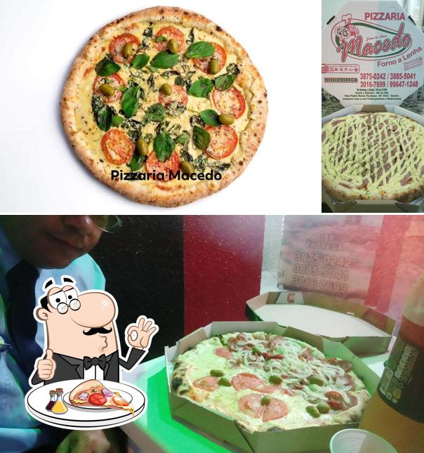 Experimente pizza no Pizzaria Macedo Indaiatuba