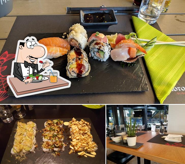 Makoto Sushi si caratterizza per la cibo e interni