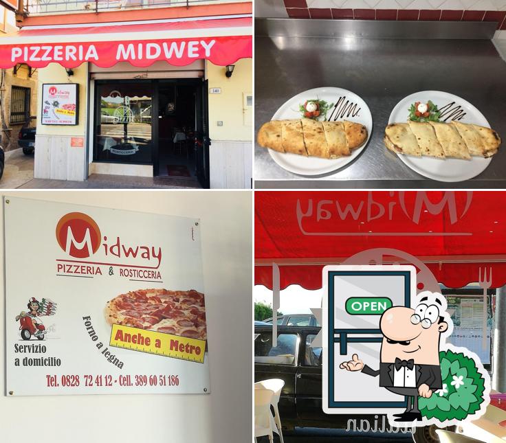 Gli esterni di Pizzeria Midway Rosticceria di Giuseppe D'Alessandro