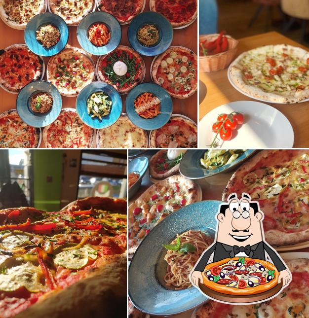 Prenez des pizzas à Amici D’Italia