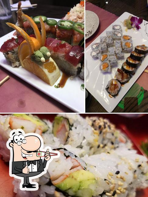 Get various sushi options