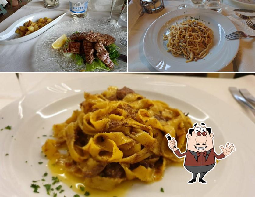 Cibo al Ristorante Pina