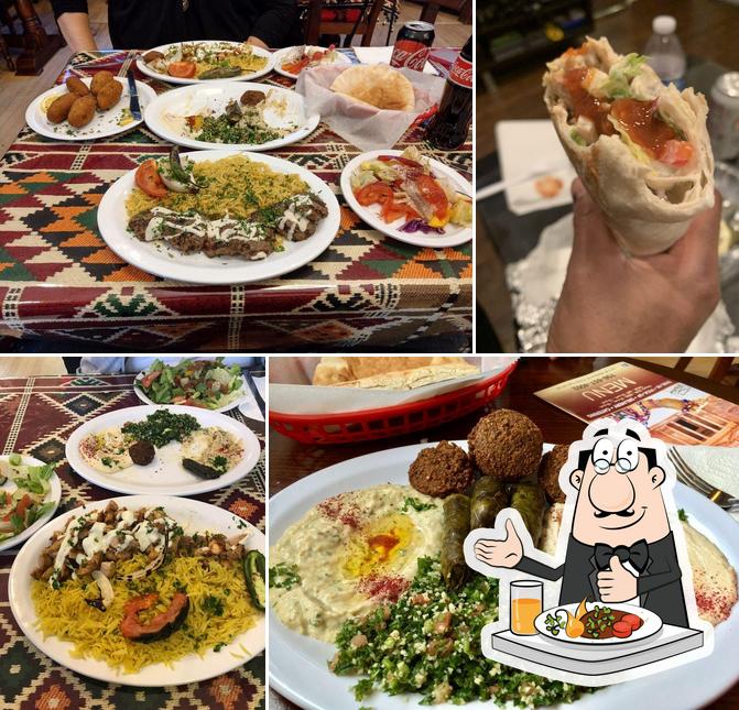 Food at Petra Falafel