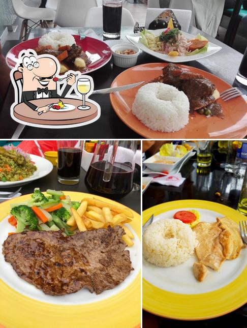 Food at Restaurante Vista Al Mar