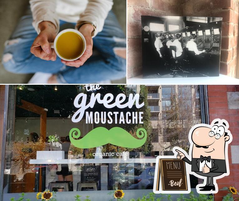 Voici une photo de The Green Moustache Organic Café