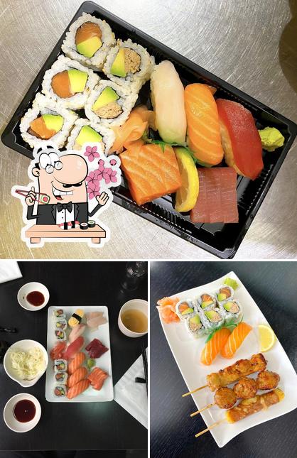 Les sushi sont disponibles à Id Fun Sushi